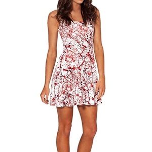 Blood Splatter Skater Dress